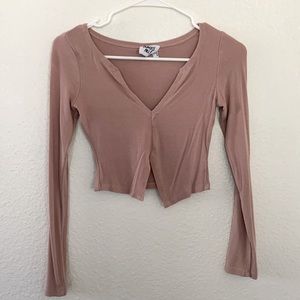Blush pink top